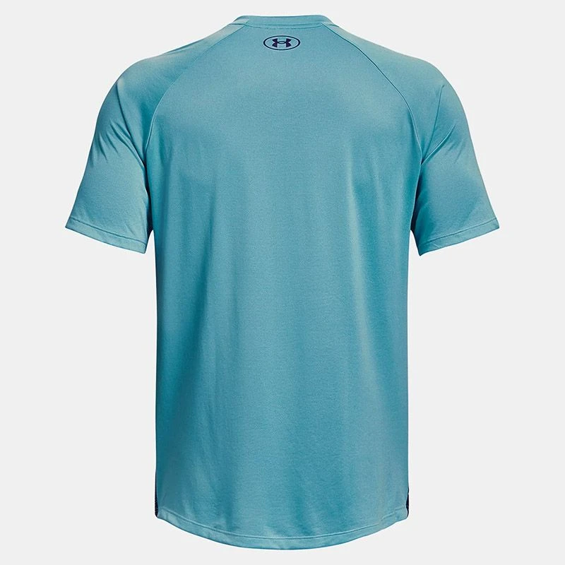 Under Armour Men's UA Tech™ Fade T-Shirt Glacier Blue / Sonar Blue - Tall 8 Under Armour Men's UA Tech™ Fade T-Shirt Glacier Blue / Sonar Blue - Tall - Image 6