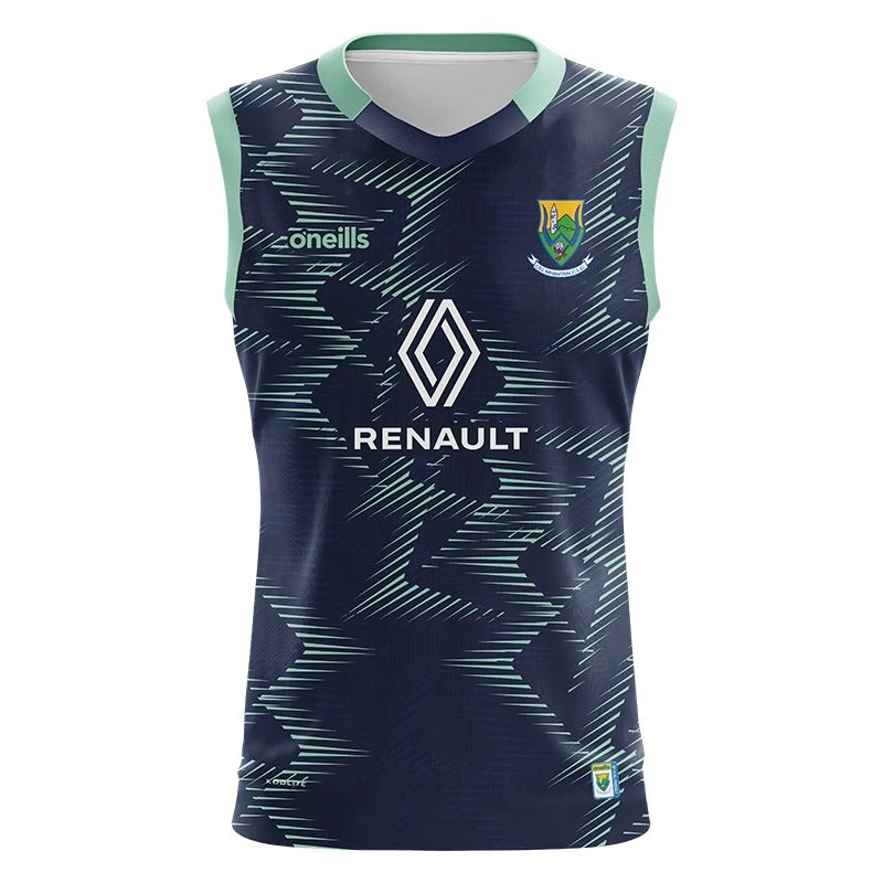 Wicklow GAA Kids' Training Vest Marine / Green 3 Wicklow GAA Kids' Training Vest Marine / Green