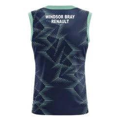 Wicklow GAA Training Vest Marine / Green -Sport Style Shop 151930 2