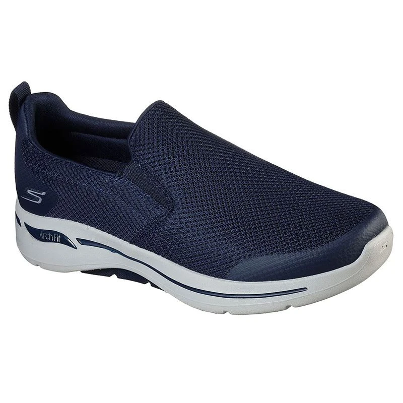 Skechers Men's GOwalk Arch Fit Shoes Navy / Gray 5 Skechers Men's GOwalk Arch Fit Shoes Navy / Gray - Image 3