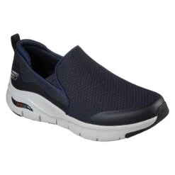 Skechers Men's Arch Fit Banlin Slip-On Runners Navy / Grey -Sport Style Shop 232043 nvy large
