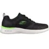 Skechers Men's Skech-Air Dynamight - Venturik Trainers Black / Lime -Sport Style Shop 232292 bklm e large