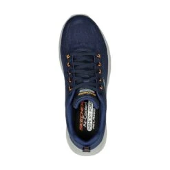 Skechers Men's Relaxed Fit: Equalizer 5.0 Navy / Orange -Sport Style Shop 232519 nvor b large