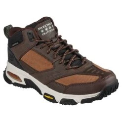 Skechers Men's Skech-Air Envoy - Bulldozer Walking Shoe Brown -Sport Style Shop 237215 brn large