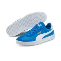 Puma Men's Club NL Trainers Blue / White / Gold -Sport Style Shop 380753 02