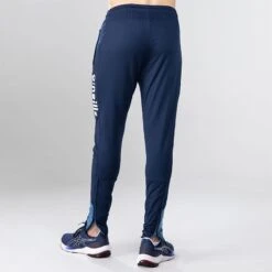 Men's Zack Brushed Skinny Tracksuit Bottoms Marine / Blue / Silver 12 Men's Zack Brushed Skinny Tracksuit Bottoms Marine / Blue / Silver -Sport Style Shop 4t5a0918