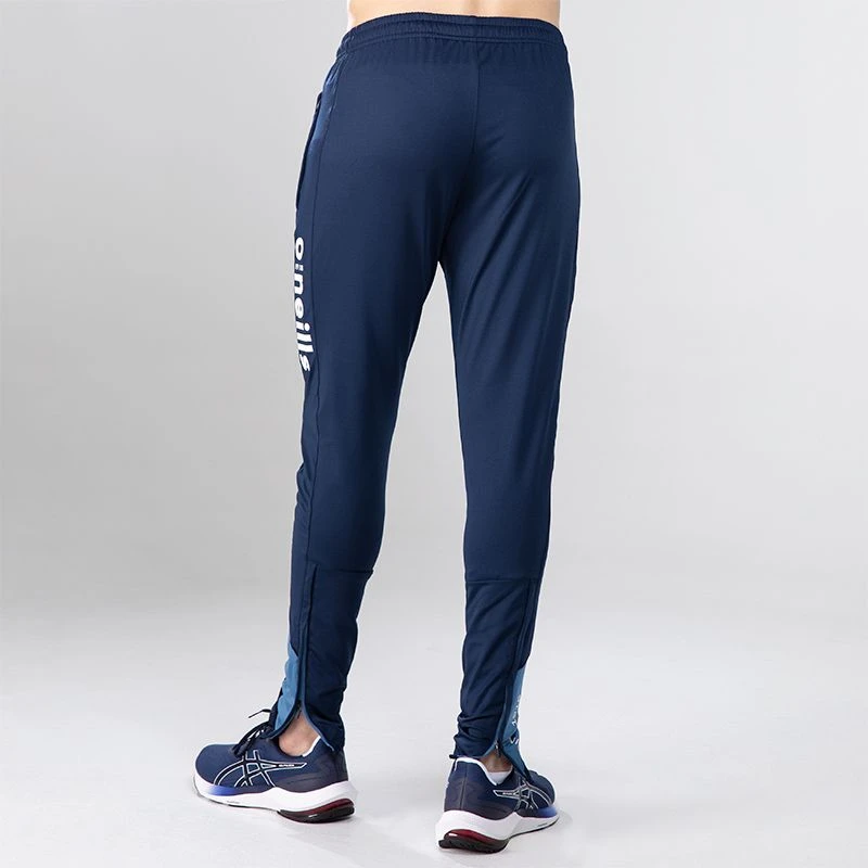 Men's Zack Brushed Skinny Tracksuit Bottoms Marine / Blue / Silver 5 Men's Zack Brushed Skinny Tracksuit Bottoms Marine / Blue / Silver - Image 3