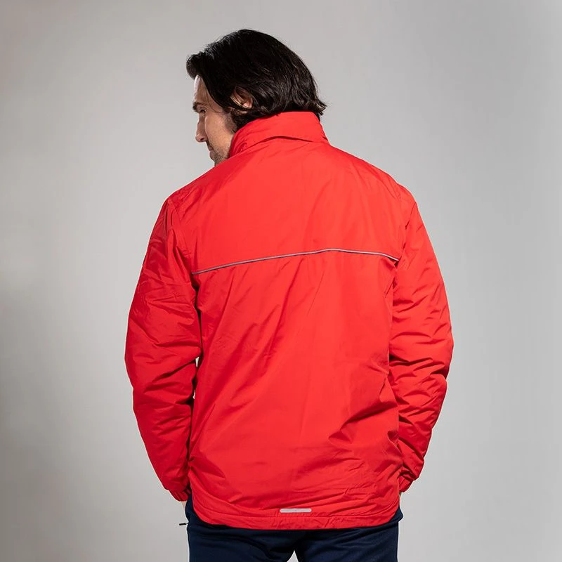 Men's Sloan Fleece Lined Full Zip Jacket Red 4 Men's Sloan Fleece Lined Full Zip Jacket Red - Image 2