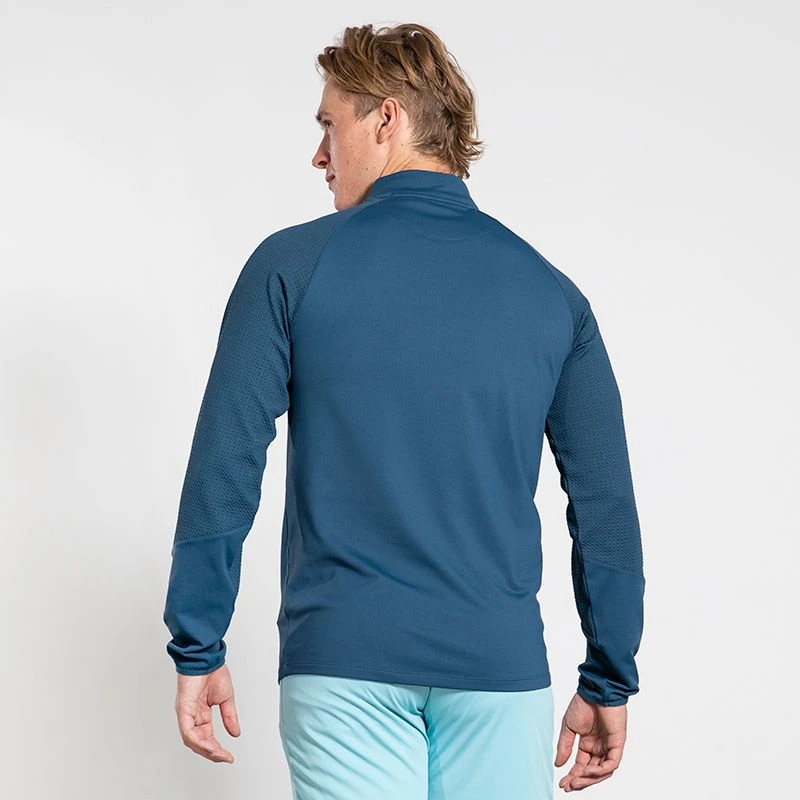 O'Neills Men's Adapt Brushed Half Zip Top Marine / Blue 4 O'Neills Men's Adapt Brushed Half Zip Top Marine / Blue - Image 2