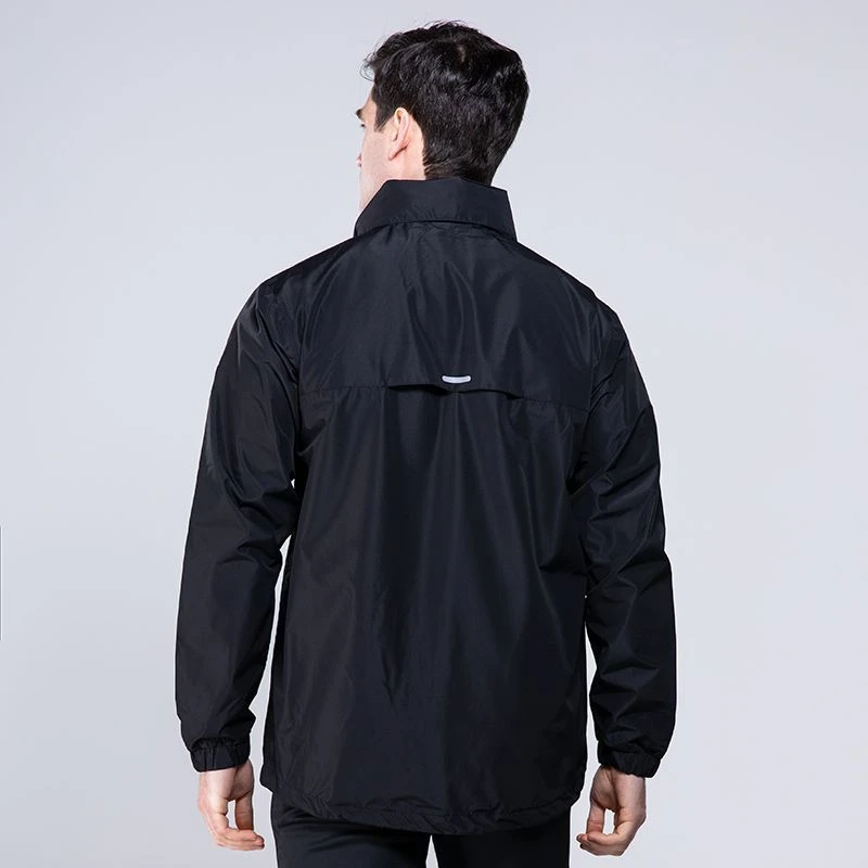 Men's Dalton Rain Jacket Black 6 Men's Dalton Rain Jacket Black - Image 4