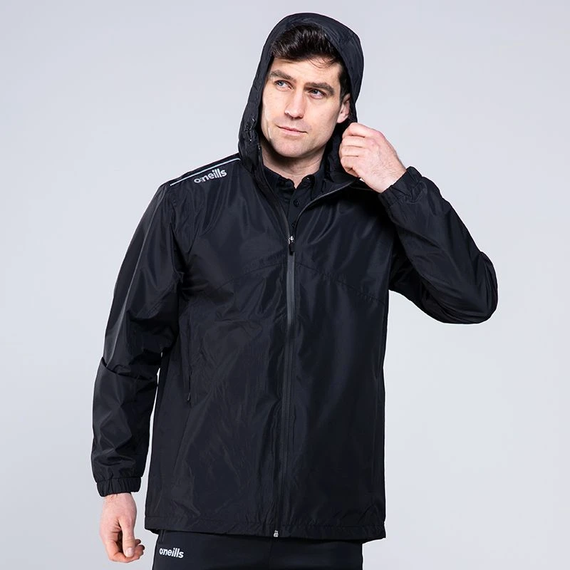 Men's Dalton Rain Jacket Black 7 Men's Dalton Rain Jacket Black - Image 5