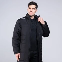 Men's Galaxy Hooded Sub Coat Black -Sport Style Shop 4t5a3232