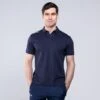 Men's Pima Cotton Polo Shirt Marine -Sport Style Shop 4t5a3265