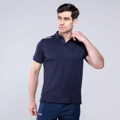 Men's Pima Cotton Polo Shirt Marine -Sport Style Shop 4t5a3273