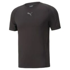 Puma Men's Formknit Seamless Training T-Shirt Black 10 Puma Men's Formknit Seamless Training T-Shirt Black -Sport Style Shop 521556 01