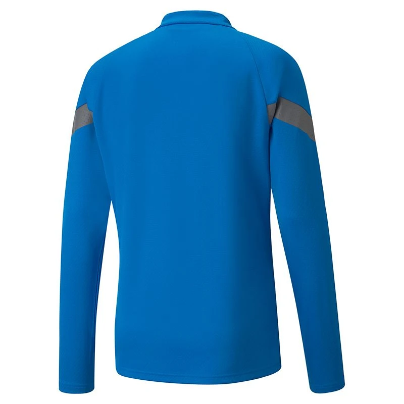 Puma Men's TeamFINAL Training Quarter Zip Top Electric Blue Lemonade / Smoked Pearl / Silver 8 Puma Men's TeamFINAL Training Quarter Zip Top Electric Blue Lemonade / Smoked Pearl / Silver - Image 6