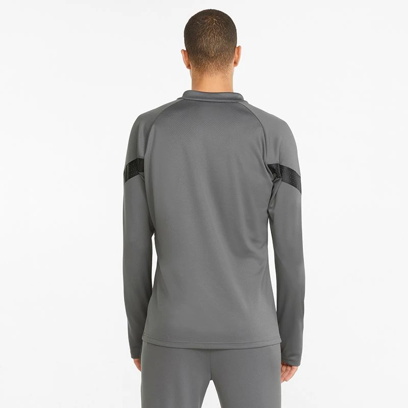Puma Men's Training 1/4 Zip Top Smoked Pearl / Black / Silver 8 Puma Men's Training 1/4 Zip Top Smoked Pearl / Black / Silver - Image 6