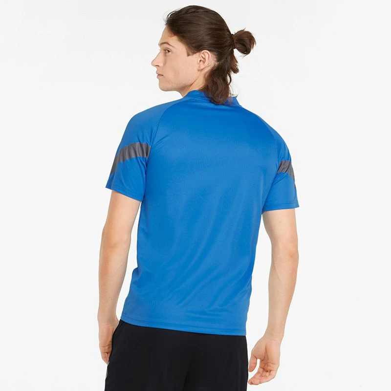Puma Men's TeamFINAL Training Jersey Electric Blue Lemonade / Smoked Pearl / Silver 4 Puma Men's TeamFINAL Training Jersey Electric Blue Lemonade / Smoked Pearl / Silver - Image 2
