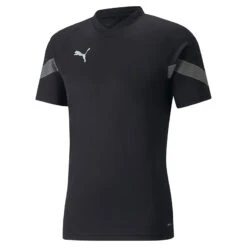 Puma Men's TeamFINAL Training Jersey Black / Smoked Pearl / Silver -Sport Style Shop 657379 03