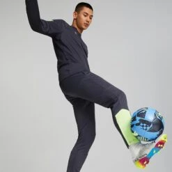 Puma Men's Individual 1/4 Zip Top Paris Night / Fizzy -Sport Style Shop 658039 47 mod03