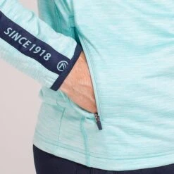 Men's Defender Brushed Half Zip Top Green / Marine / Green -Sport Style Shop am3a0040