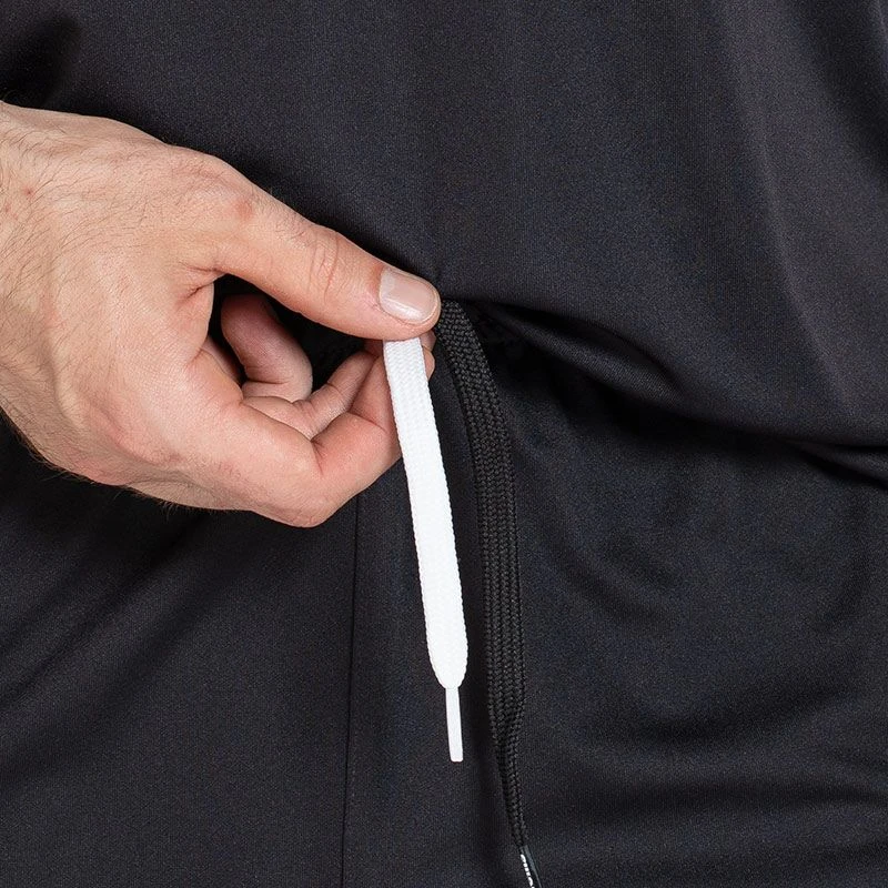 Men's Dolmen Training Shorts Black / White 7 Men's Dolmen Training Shorts Black / White - Image 5