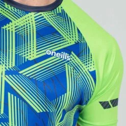 Men's Coby T-Shirt Green / Marine / Royal -Sport Style Shop am3a0089 1 1