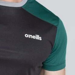 Men's Zack T-Shirt Black / Green / Grey -Sport Style Shop am3a0122 1