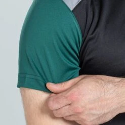 Men's Zack T-Shirt Black / Green / Grey -Sport Style Shop am3a0124 1