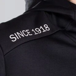 Men's Zack Fleece Pullover Hoodie Black / Dark Grey / Silver -Sport Style Shop am3a0272