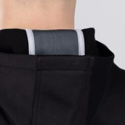 Men's Zack Fleece Pullover Hoodie Black / Dark Grey / Silver -Sport Style Shop am3a0276