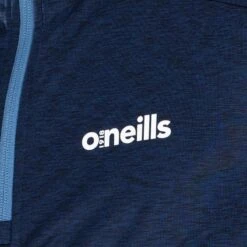 Men's Zack Brushed Half Zip Top Marine / Blue -Sport Style Shop am3a0335