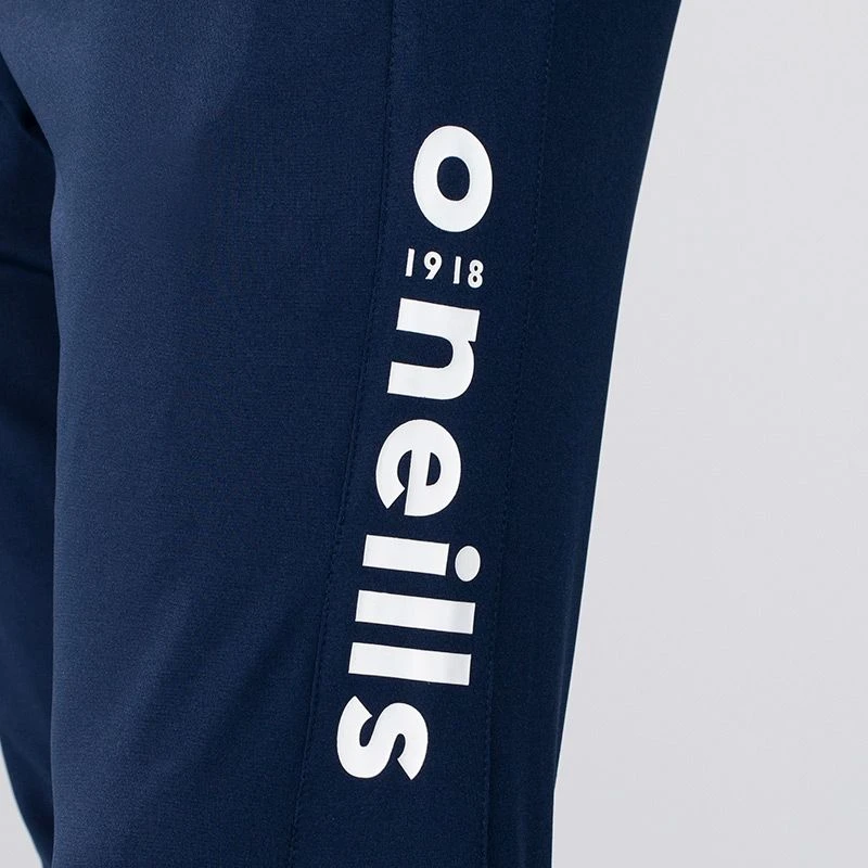 Men's Zack Brushed Skinny Tracksuit Bottoms Marine / Blue / Silver 8 Men's Zack Brushed Skinny Tracksuit Bottoms Marine / Blue / Silver - Image 6