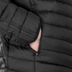 Men's Peru Hooded Padded Jacket Black -Sport Style Shop am3a0360