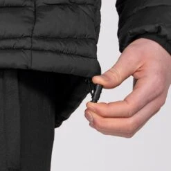 Men's Peru Hooded Padded Jacket Black -Sport Style Shop am3a0364