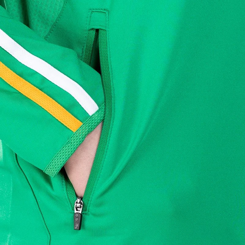 Men's Ohio Éire Brushed Half Zip Top Green / Marine / Amber 8 Men's Ohio Éire Brushed Half Zip Top Green / Marine / Amber - Image 6