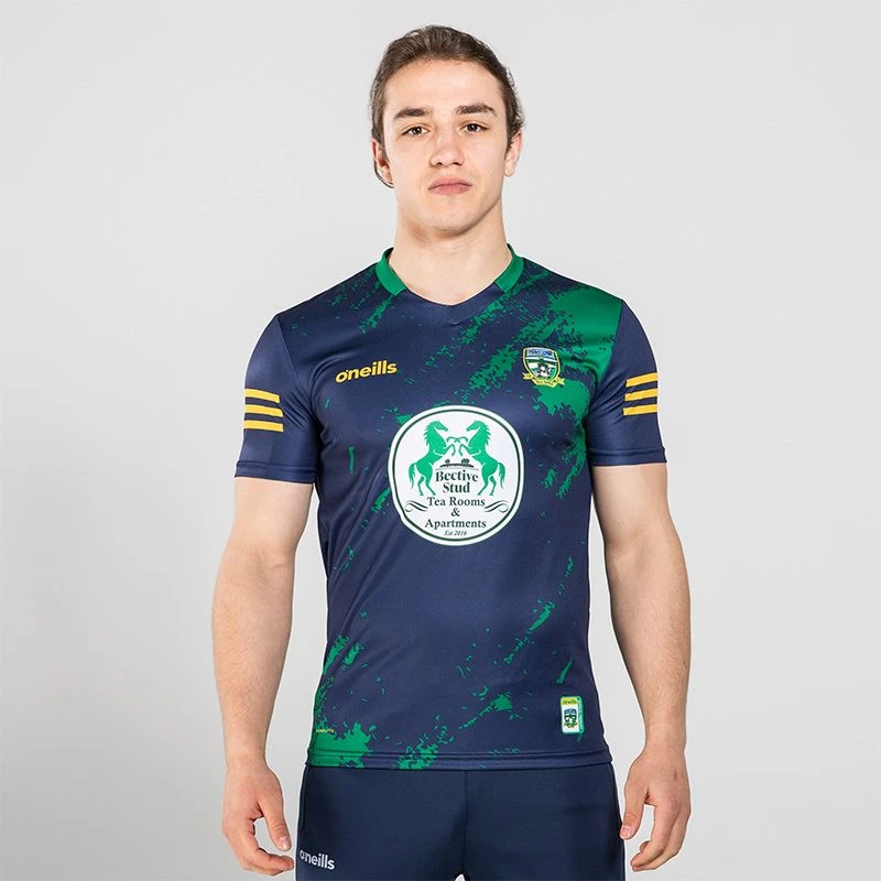 Meath GAA Player Fit Short Sleeve Training Top Marine 3 Meath GAA Player Fit Short Sleeve Training Top Marine