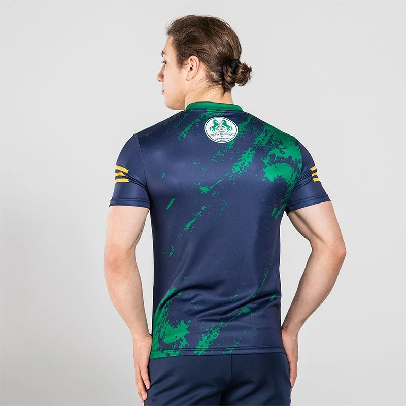 Meath GAA Player Fit Short Sleeve Training Top Marine 4 Meath GAA Player Fit Short Sleeve Training Top Marine - Image 2