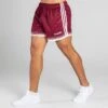 Nelson Shorts Maroon / White 2 Nelson Shorts Maroon / White -Sport Style Shop am3a9877
