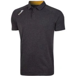 Men's Aspen Polo Marl Black / Amber
