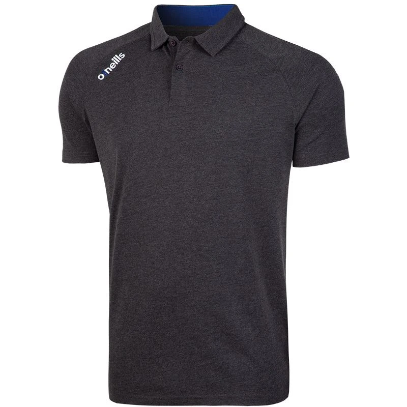 Men's Aspen Polo Marl Black / Royal 3 Men's Aspen Polo Marl Black / Royal