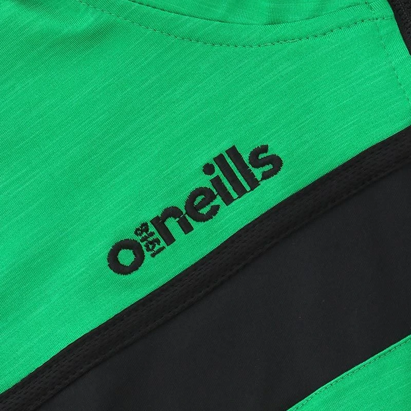 Men's Auckland Brushed Half Zip Top Green / Black 5 Men's Auckland Brushed Half Zip Top Green / Black - Image 3