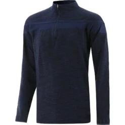 Men's Auckland Brushed Half Zip Top Marine