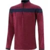 Men's Auckland Brushed Half Zip Top Maroon / Marine 1 Men's Auckland Brushed Half Zip Top Maroon / Marine -Sport Style Shop auckland 122 hz brush top mel tl maroon marine 2s 1