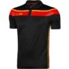 Men's Auckland Polo Shirt Black / Red / Amber 1 Men's Auckland Polo Shirt Black / Red / Amber -Sport Style Shop auckland k20 polo blk red amb 1