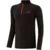 Men's Cathal Brushed Half Zip Top Black / Red 2 Men's Cathal Brushed Half Zip Top Black / Red -Sport Style Shop cath 122 0 gen bkrdxx adults 1