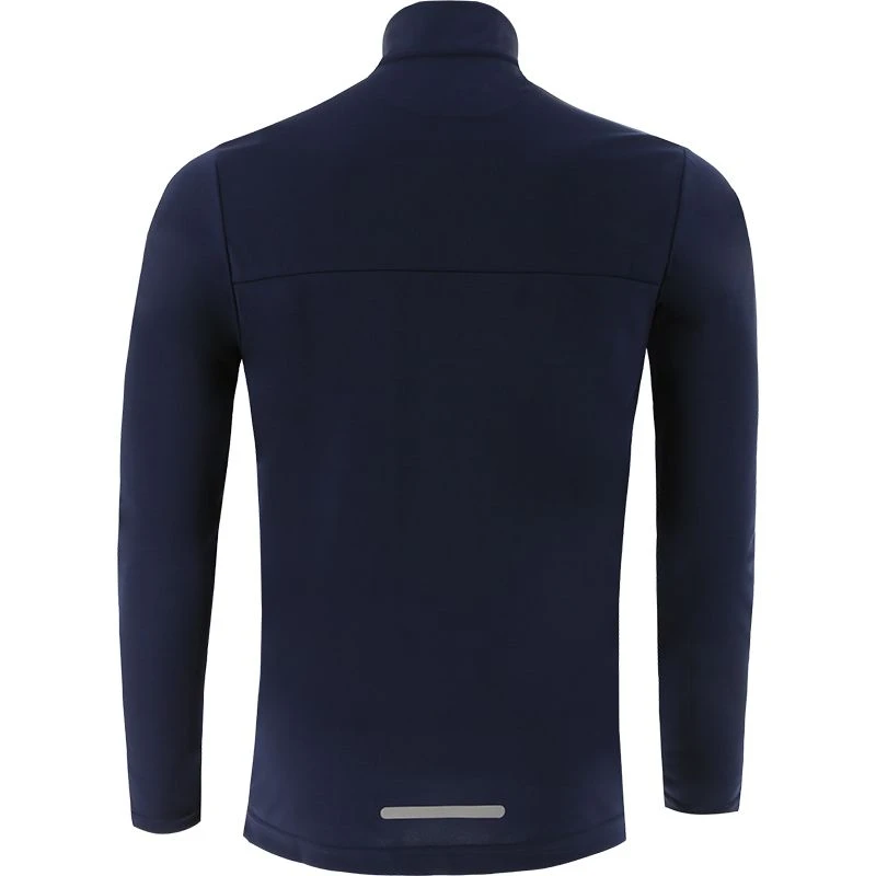 Men's Cathal Half Zip Midlayer Top Navy 4 Men's Cathal Half Zip Midlayer Top Navy - Image 2