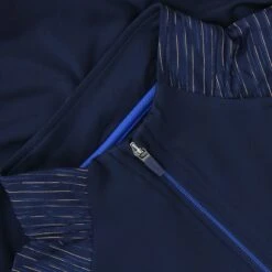 Longford GAA Men's Harlem Brushed Half Zip Top Marine / Royal / Amber -Sport Style Shop clare harlem 184 hz brush top pockets mar roy amb 3s 6 1