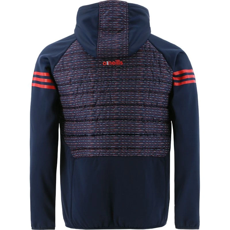 Louth GAA Kids' Harlem Light Weight Padded Jacket Marine / Red / White 4 Louth GAA Kids' Harlem Light Weight Padded Jacket Marine / Red / White - Image 2