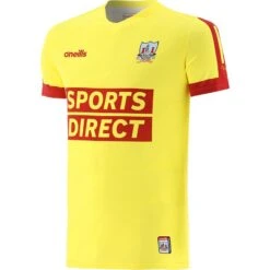 Cork GAA Short Sleeve Training Top Yellow / Red